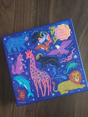 Mudpuppy Creatures Of The Cosmos 500-Piece Foil Puzzle
